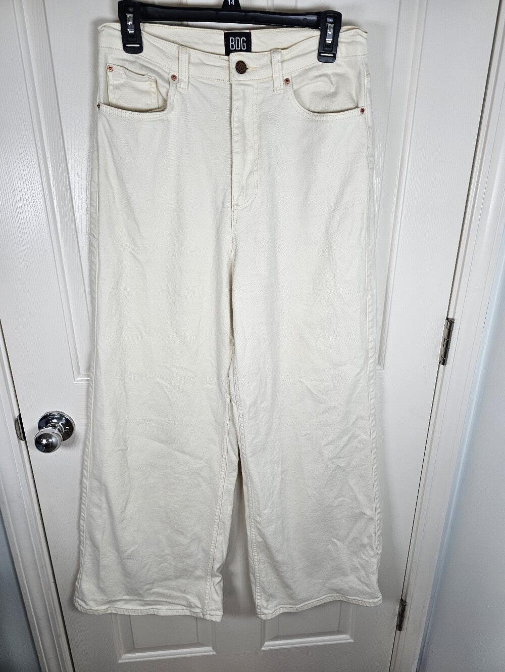 BDG high-rise wide-leg jeans Size 30
